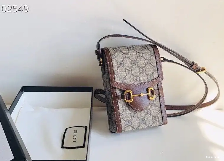 1955 GUCCI mini Horsebit bag 0612